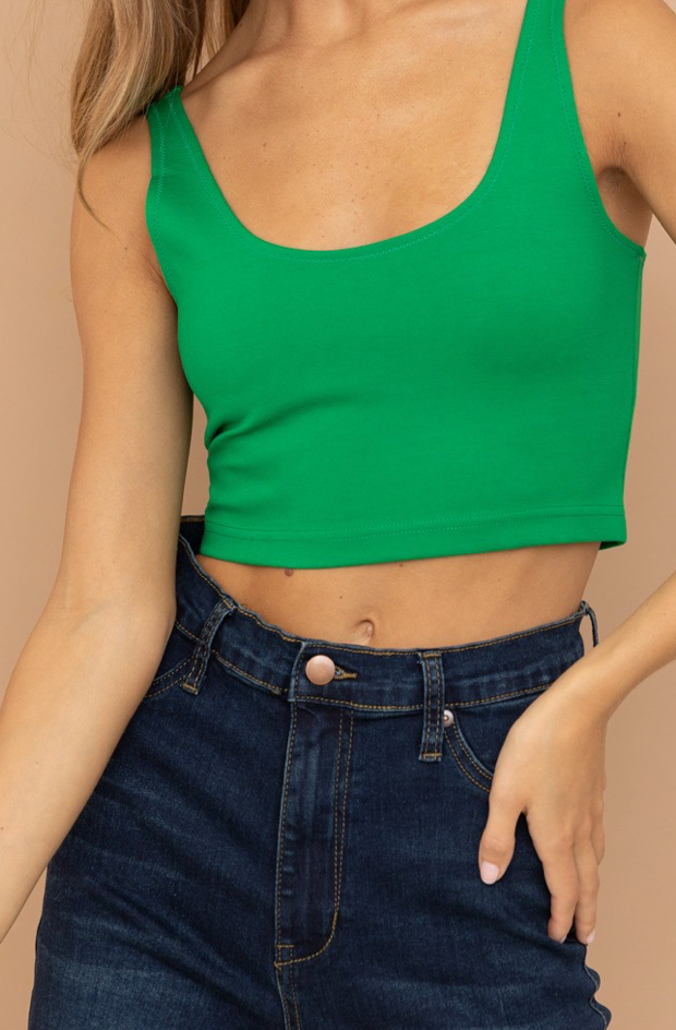 Ponte Crop Top