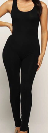 Double Scoop Neck Jumpsuit