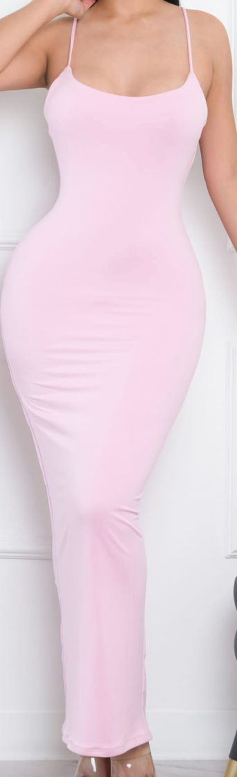 Long Pink Dress